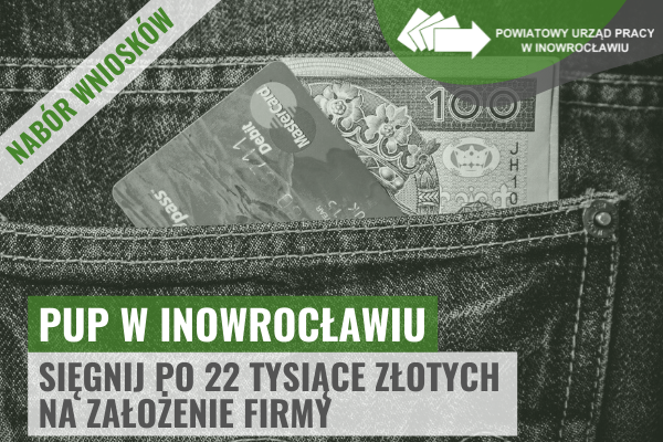 Obrazek. Sięgnij po 22 tysiące złotych na założenie firmy