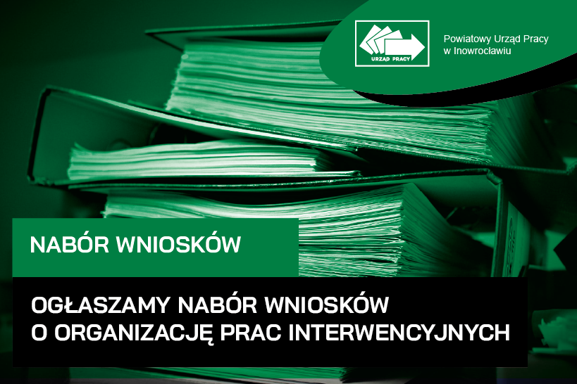 Zdjęcie artykułu Ogłaszamy nabór wniosków o organizację prac interwencyjnych