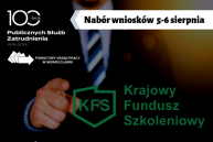 Obrazek dla: KFS: Nabór wniosków w ramach Krajowego Funduszu Szkoleniowego