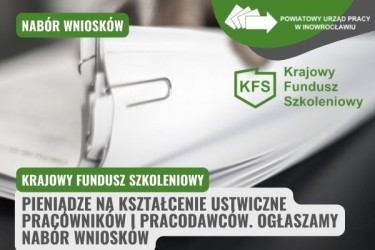 Obrazek dla: KFS: Pieniądze na kształcenie ustawiczne pracowników i pracodawców. Ogłaszamy nabór wniosków