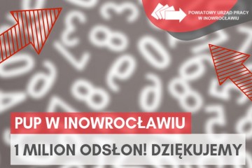 Zdjęcie artykułu Ponad 1 milion odsłon strony internetowej urzędu! Dziękujemy!