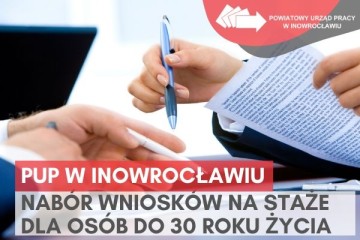 Zdjęcie artykułu Nabór wniosków na staże dla osób do 30 roku życia