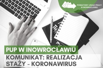 Zdjęcie artykułu KOMUNIKAT: Zasady realizacji staży w związku z rozprzestrzenianiem się koronawirusa