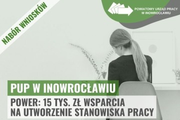 Zdjęcie artykułu 15 tysięcy złotych na utworzenie stanowiska pracy dla...