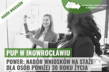 Zdjęcie artykułu POWER: Nabór wniosków na organizację staży dla osób...