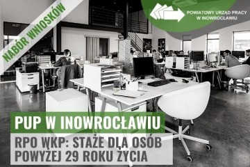 Zdjęcie artykułu RPO-WKP: Staże dla osób powyżej 29 roku życia. Trwa nabór wniosków