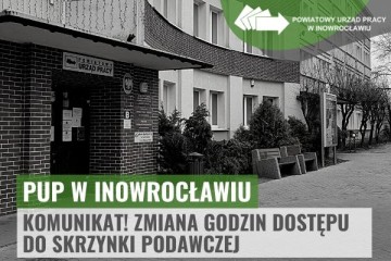 Zdjęcie artykułu KOMUNIKAT: Zmiana godzin dostępu do skrzynki podawczej