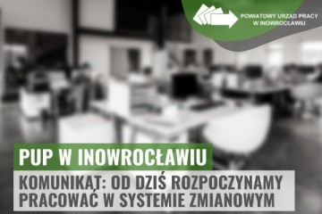 Zdjęcie artykułu KOMUNIKAT: Od dziś rozpoczynamy pracować w systemie zmianowym