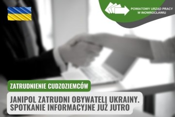 Zdjęcie artykułu Janipol zatrudni obywateli Ukrainy. Spotkanie informacyjne już jutro