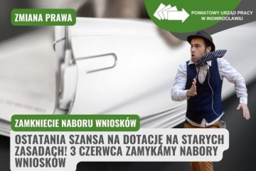 Zdjęcie artykułu Ostatnia szansa na dotację na starych zasadach! 3 czerwca...