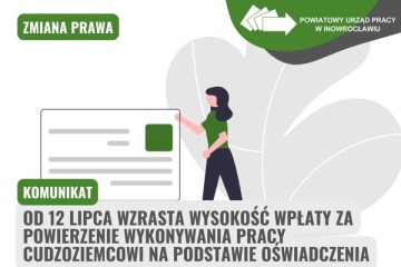 Zdjęcie artykułu ZMIANA PRAWA: Od 12 lipca wzrasta wysokość wpłaty za powierzenie wykonywania pracy cudzoziemcowi na podstawie oświadczenia