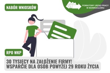 Zdjęcie artykułu RPO WKP: 30 tysięcy złotych na założenie firmy. Ogłaszamy nabór wniosków dla osób w wieku powyżej 29 roku życia