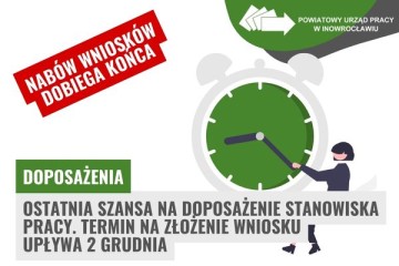 Zdjęcie artykułu Ostatnia szansa na doposażenie stanowiska pracy. Termin na złożenie wniosku upływa 2 grudnia