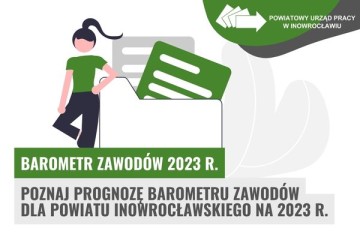 Zdjęcie artykułu Poznaj prognozę Barometru zawodów dla powiatu inowrocławskiego na 2023 r.
