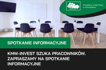 Zdjęcie artykułu KMW-INVEST szuka pracowników. Zapraszamy na spotkanie informacyjne