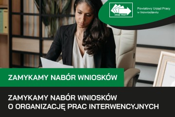 Zdjęcie artykułu KOMUNIKAT: Zamykamy nabór wniosków o organizację prac interwencyjnych