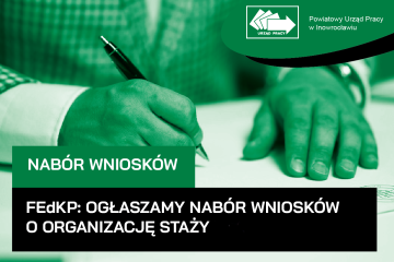 Zdjęcie artykułu FEdKP: Ogłaszamy nabór wniosków na staże w 2025 r.